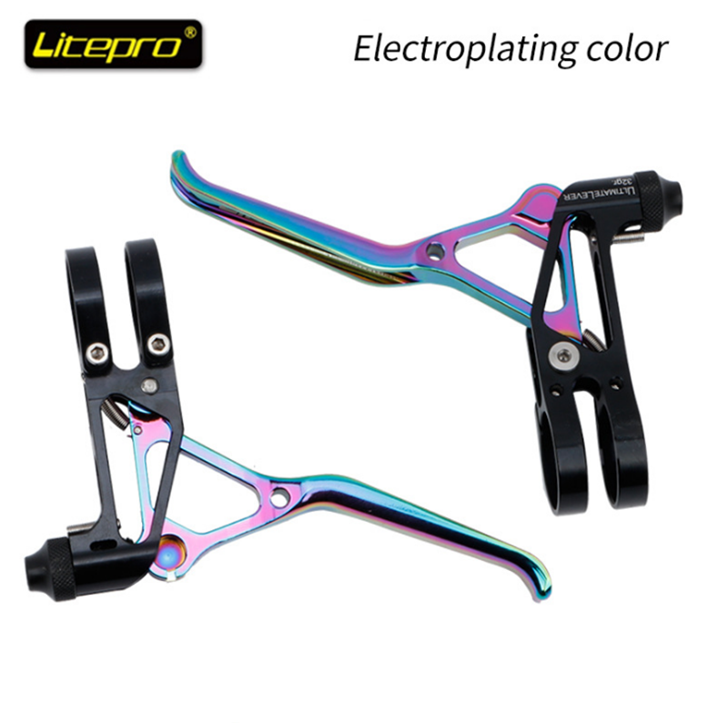 litepro LP Light Road BMX MTB Mountain Bike Bicycle CNC V Brake Lever Levers 64g