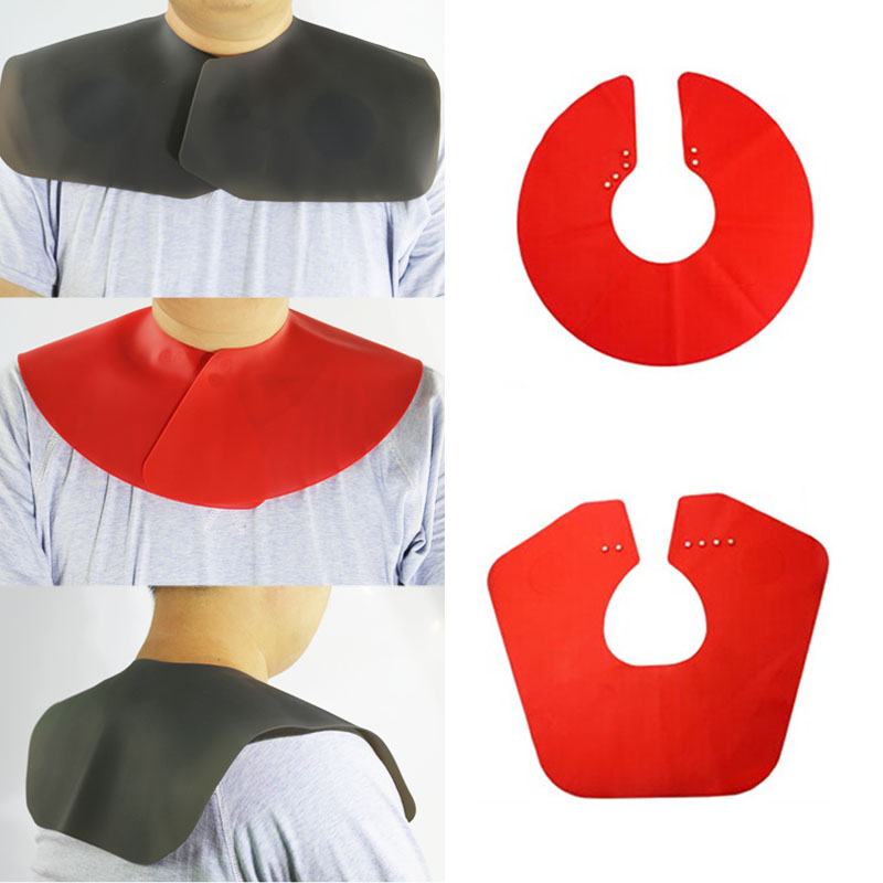 Details about Waterproof Magnetic Silicone Cutting Coloring Cape Collar Hair Shawl Neck Shield