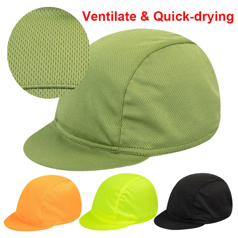 Bike Riding Bicycle Cycling Sport Elastic Hat Visor Cap Headwear