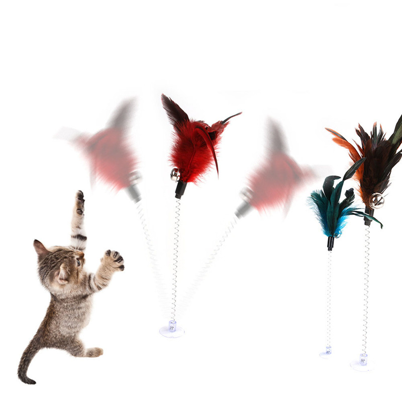 feather teasers for cats