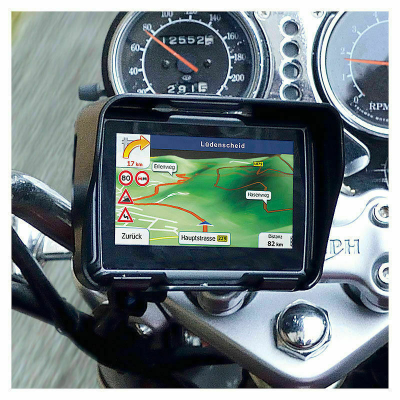4.3" Touch Screen Car Motorcycle Bluetooth Waterproof 8GB GPS Navigation NAV SAT eBay