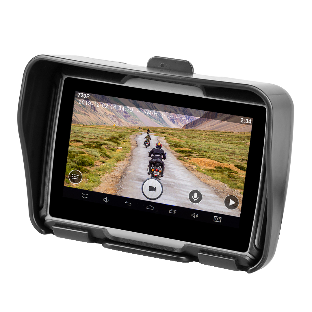 Bluetooth 4,3" Motorrad GPS Navigation Dashcam Auto Navi WIFI Android DVR IPX7 eBay