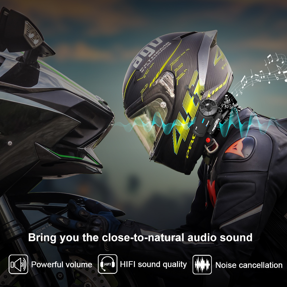 2000M BT Motorcycle Helmet Intercom Interphone Bluetooth Communication System FM 2000M BT Motorcycle Helmet Intercom Interphone Bluetooth Communication System FM