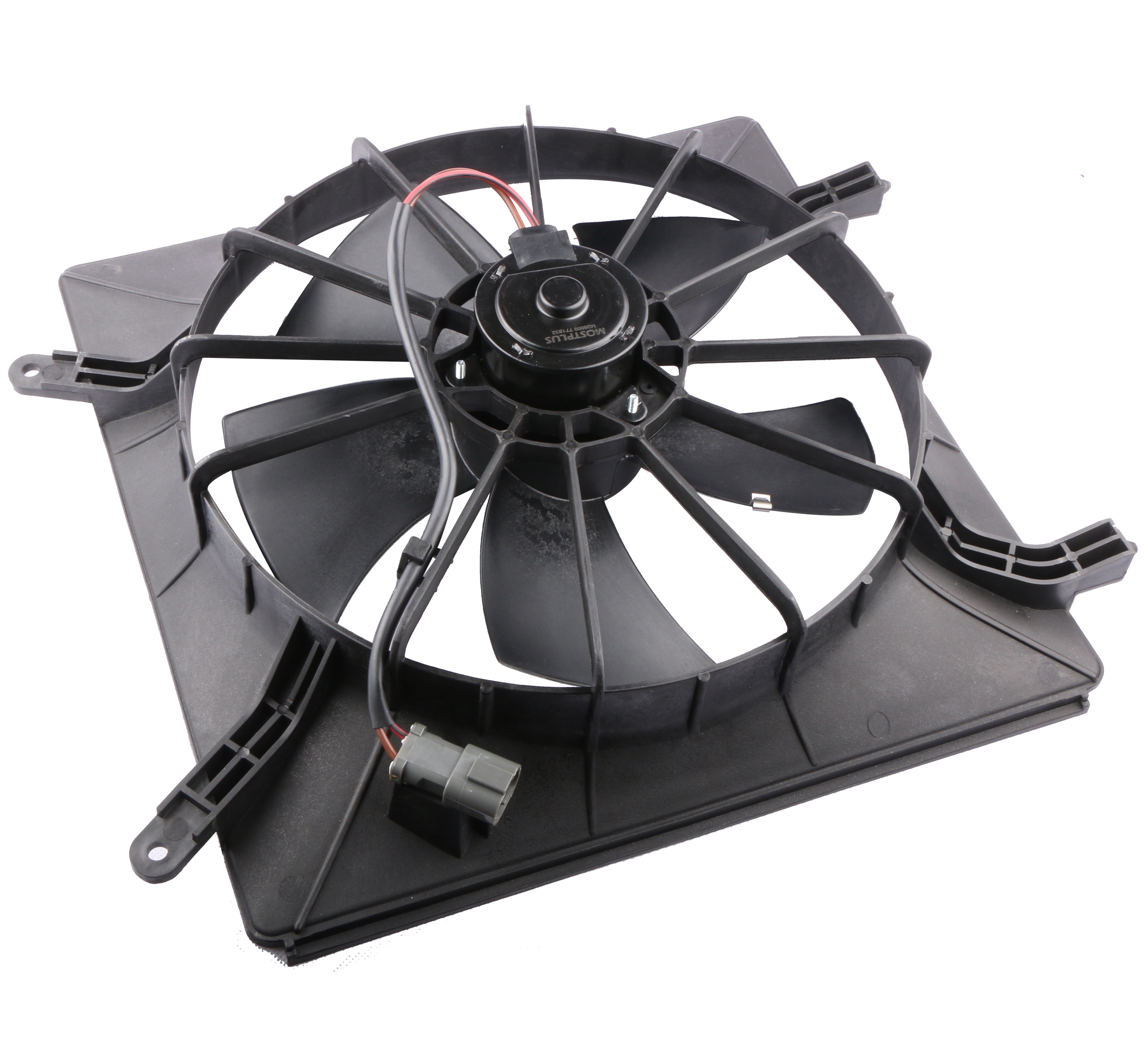 Radiator Cooling Fan Assembly Compatible with 2002-2006 Honda CR-V 2003-2008 Honda Element LX EX DX Base EX-L SE SC 2.4L Sport Utility 4-Door