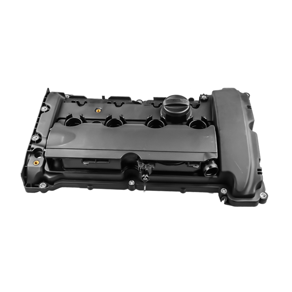 Black Engine Valve Cover w/ Gasket Kit For 07-2012 Mini Cooper S 1.6L ...