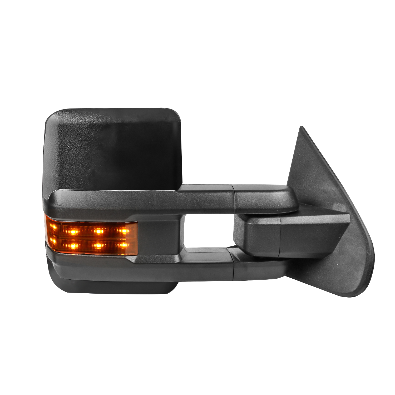 Power Heated +Fold Tow Telescoping Mirror For Chevy Silverado GMC