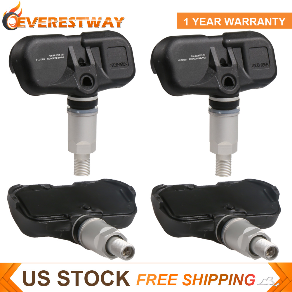 Set Tire Pressure Monitor Sensors TPMS for 20072015 Lexus RX350 Toyota