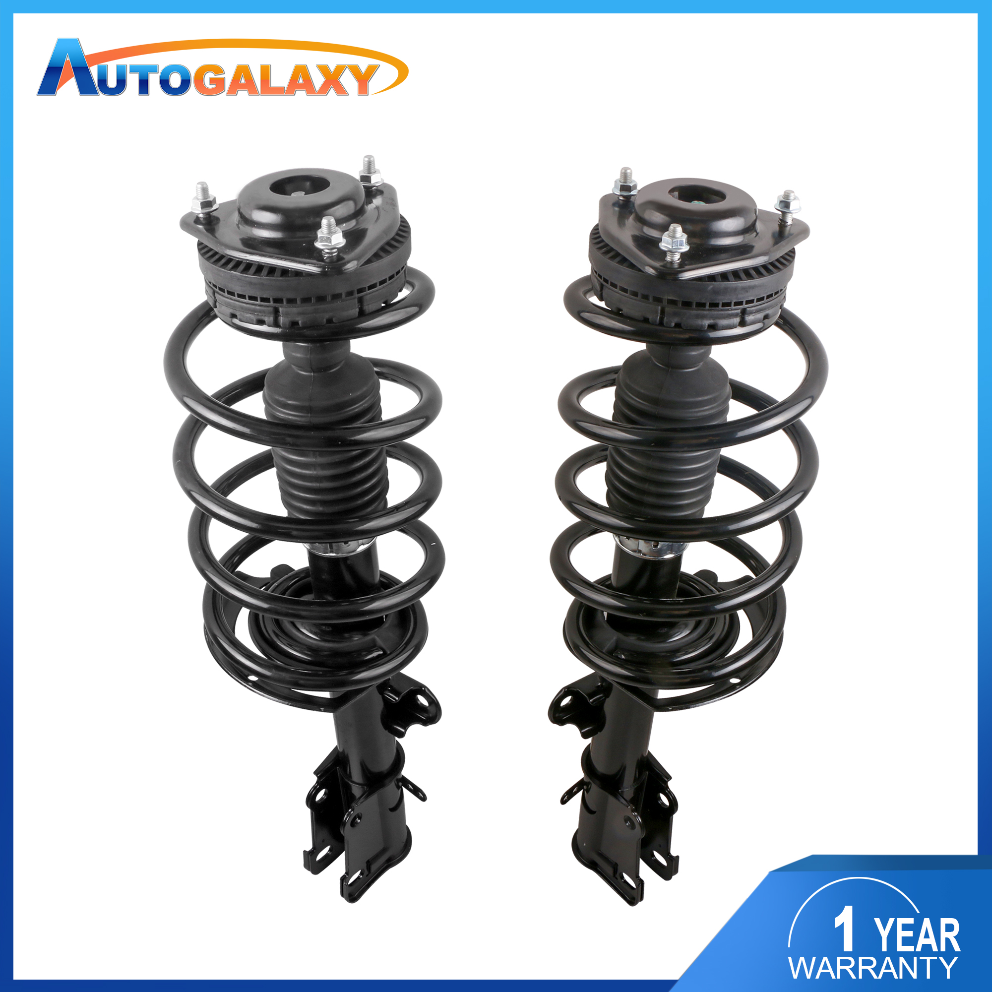 2PCS Front Shocks Struts For 20082015 Chrysler Town&Country Dodge Grand Caravan eBay