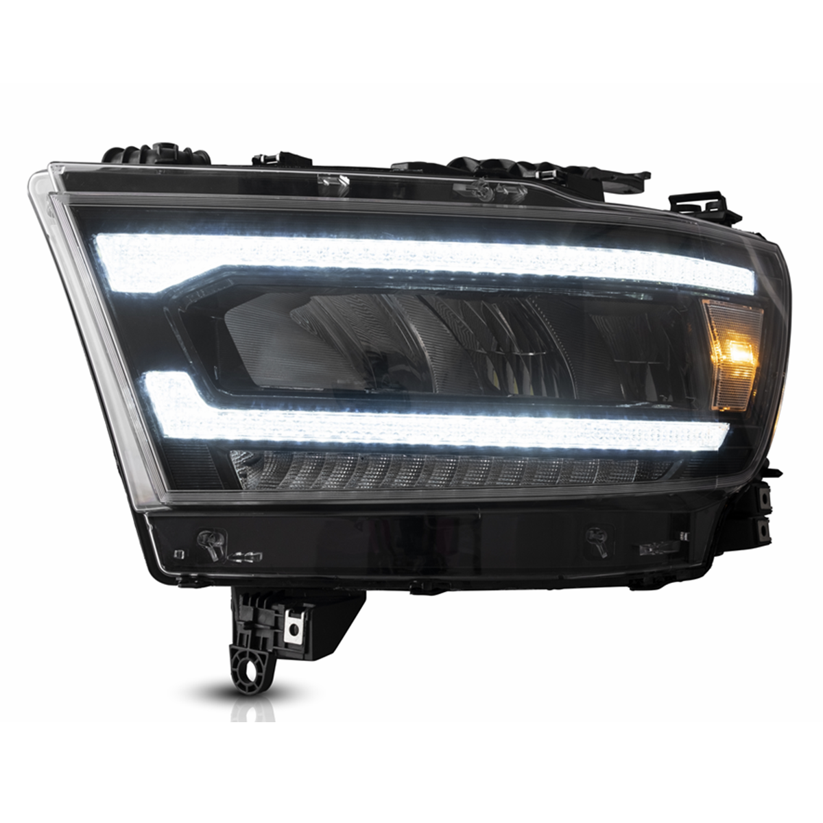 Full LED Projector Headlights Assembly For 2019-2021 Dodge Ram 1500 One