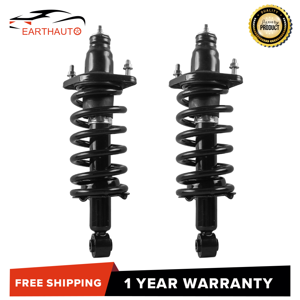 Rear Complete Strut Shock Absorber with Spring Assembly Fit for Honda CR-V  2.4L 4WD AWD FWD 2007 2008 2009 2010 2011, 1345688L, 1345688R, 2PCS