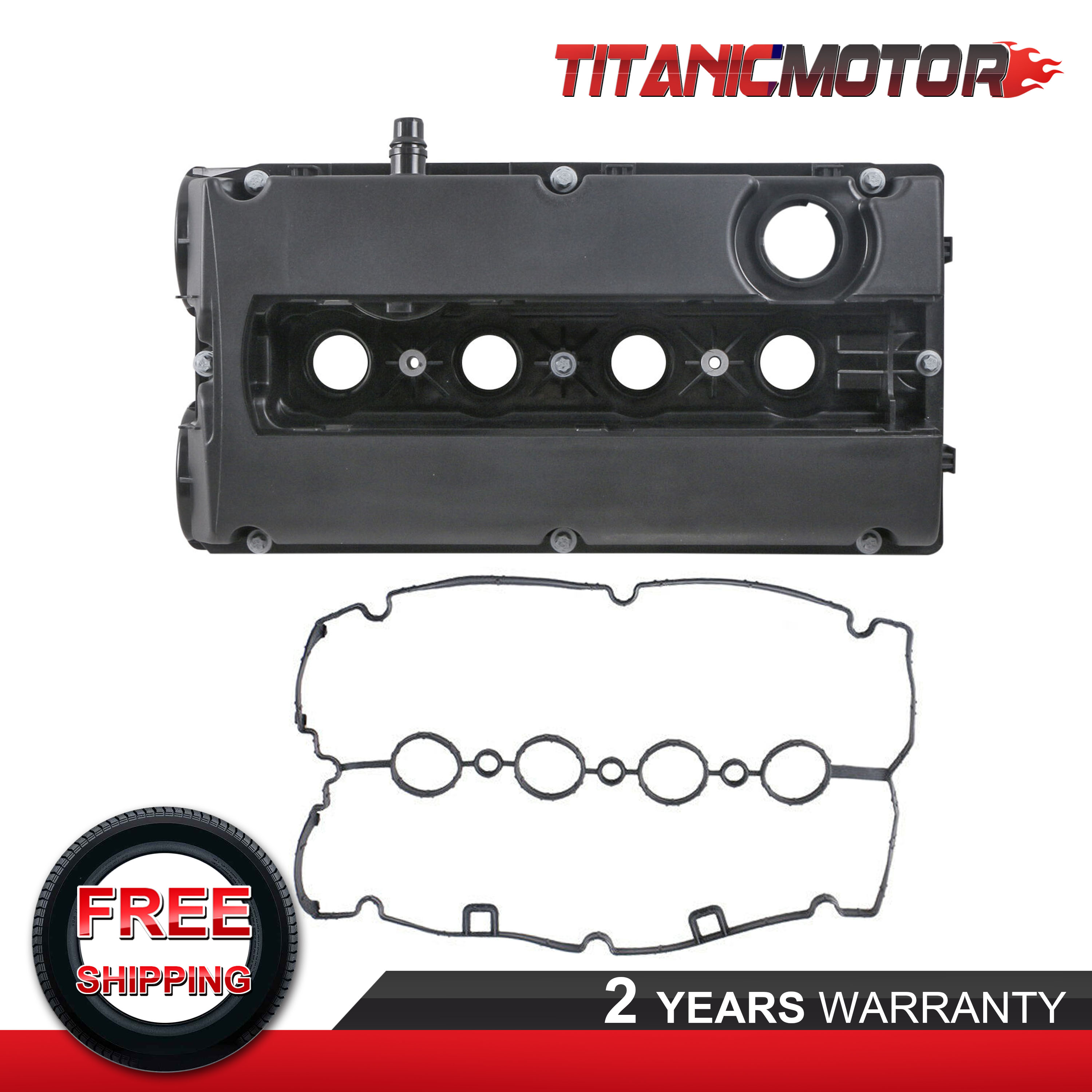 Valve Rocker Cover w/ Gasket For Vauxhall Astra H G Zafira B Vectra C