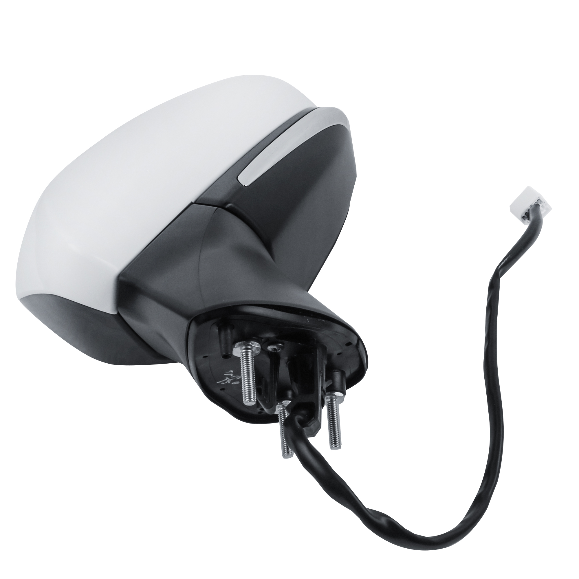 thumbnail interactive-video image 1 of Driver Side Mirror For 2018-2020 Toyota Camry – Power Heated With Turn Signal, White 1 of 2