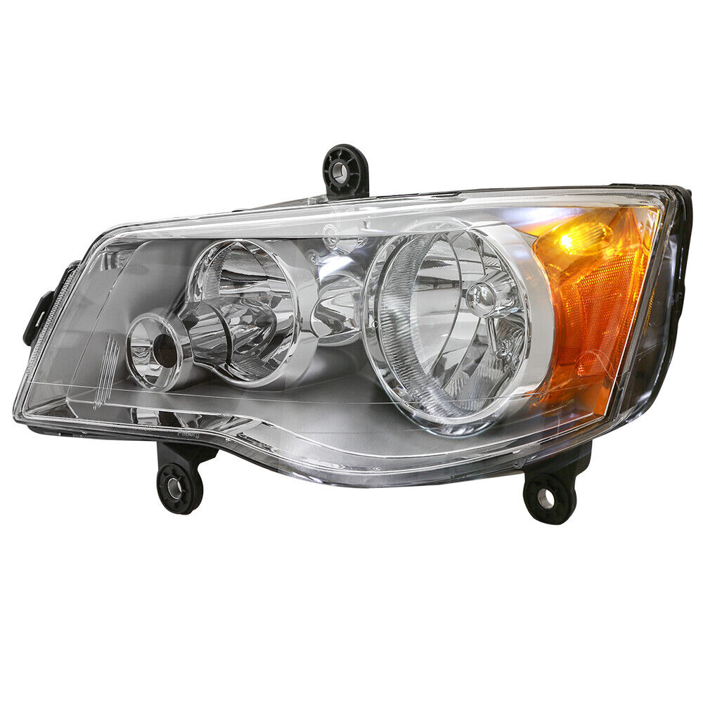 Right Side Headlight For 08-16 Chrysler Town & Country 11-20 Dodge