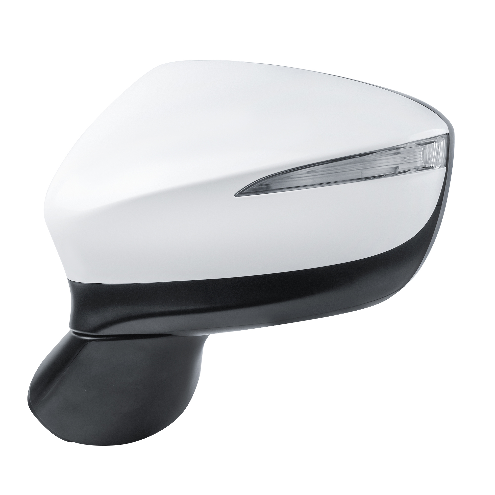 Driver / LH Side Heated Manual Fold Mirror For 15-16 Mazda CX-5 w