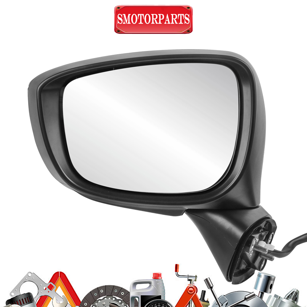 Driver / LH Side Heated Manual Fold Mirror For 15-16 Mazda CX-5 w Driver / LH Side Heated Manual Fold Mirror For 15-16 Mazda CX-5 w