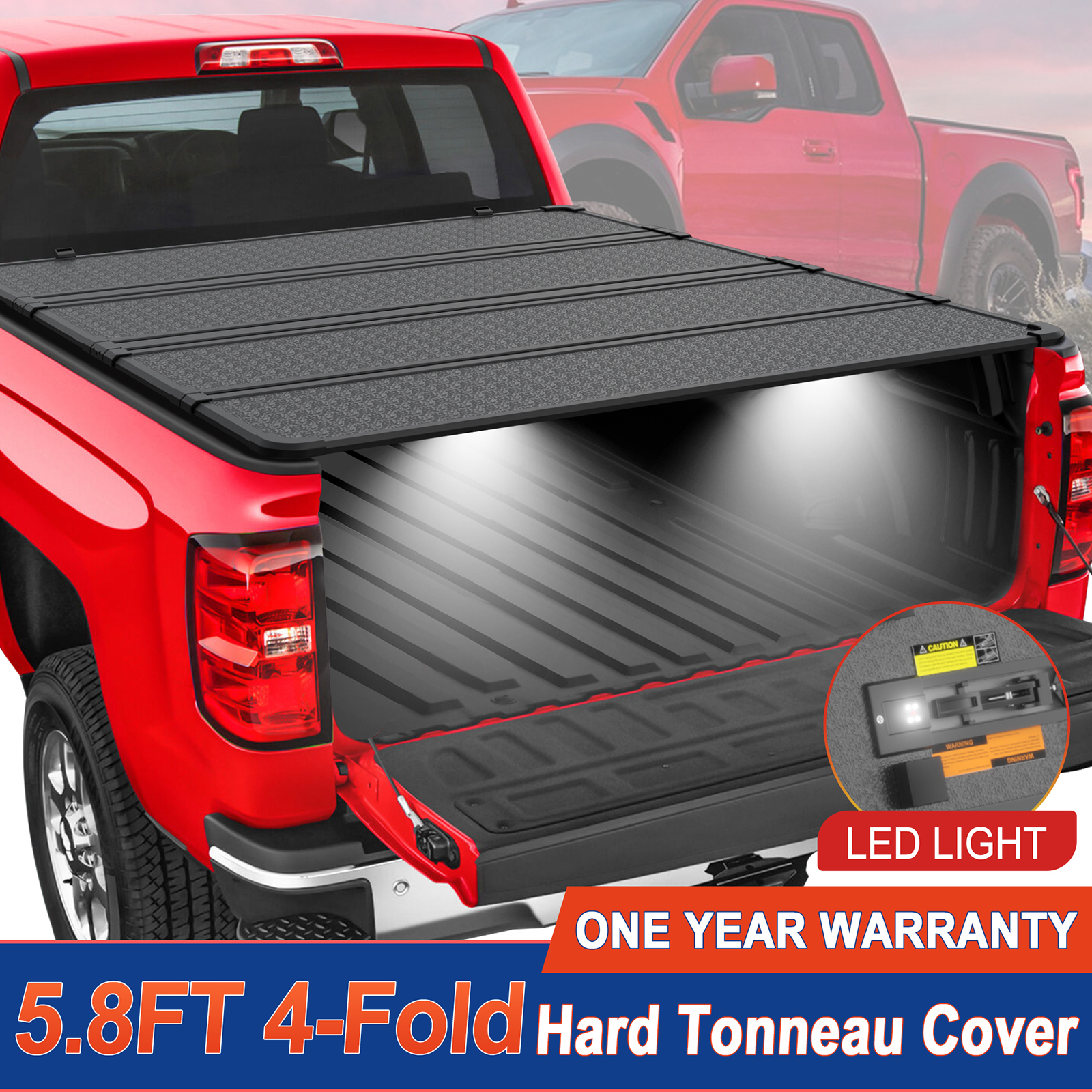 Chevy Silverado truck bed accessories tonneau cover and bed liner