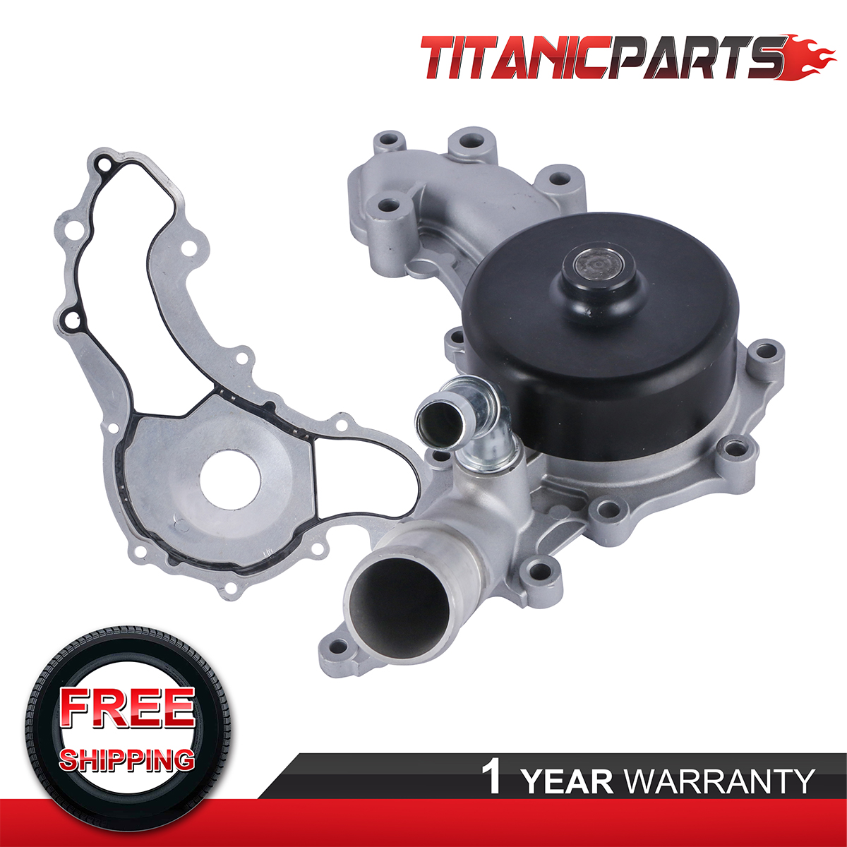 JUPITERAUTO Water Pump For 3.6L V6 Chrysler, Dodge, Jeep – Replaces 5184498AD/AE/AH/AI