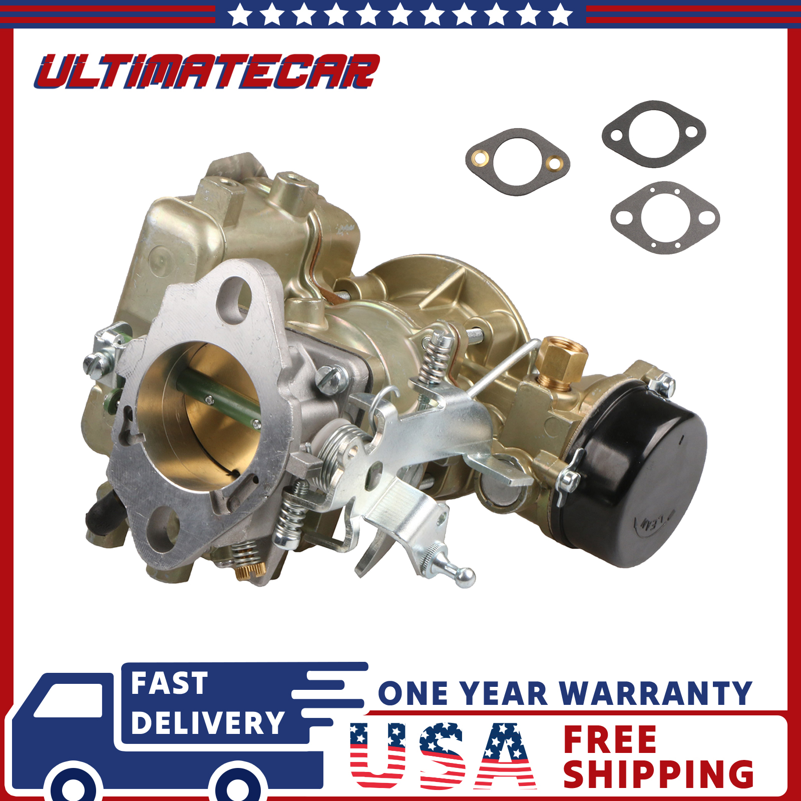 Carburetor For 1975-1982 Ford 240, 250, 300 Engine - YF C1YF 6 Cylinder, RSC-300A Replacement