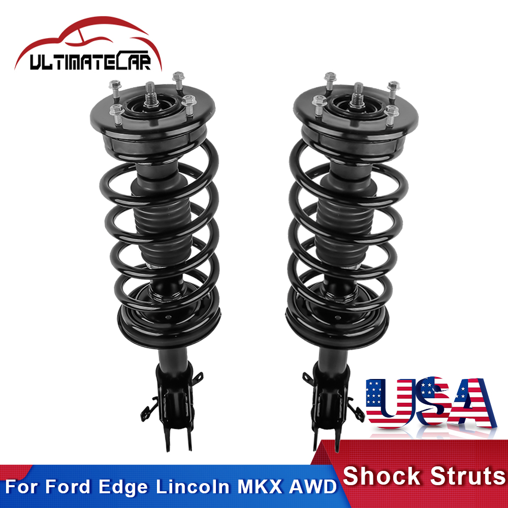 k♡08 Set 2 Front Shock Struts For 2007-2010 Ford Edge Lincoln MKX