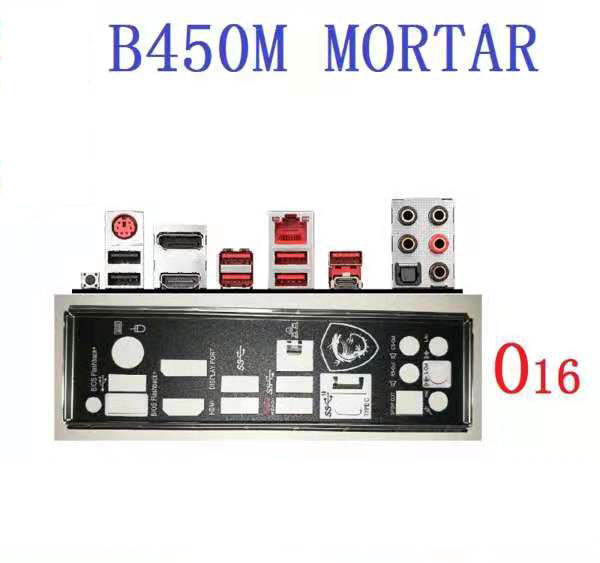 FOR MSI B450M MORTAR B450M MORTAR MAX MOTHERBOARD Backplane IO I/O