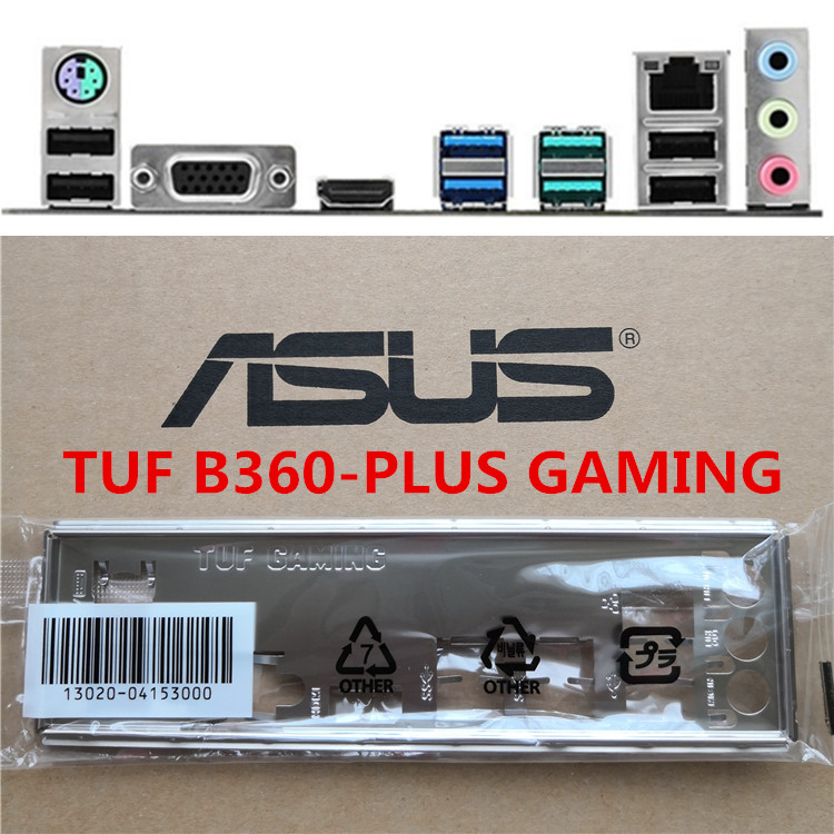 New Shield Backplate For Asus Tuf 60 Plus Gaming Io I O Shield Back Plate Ebay