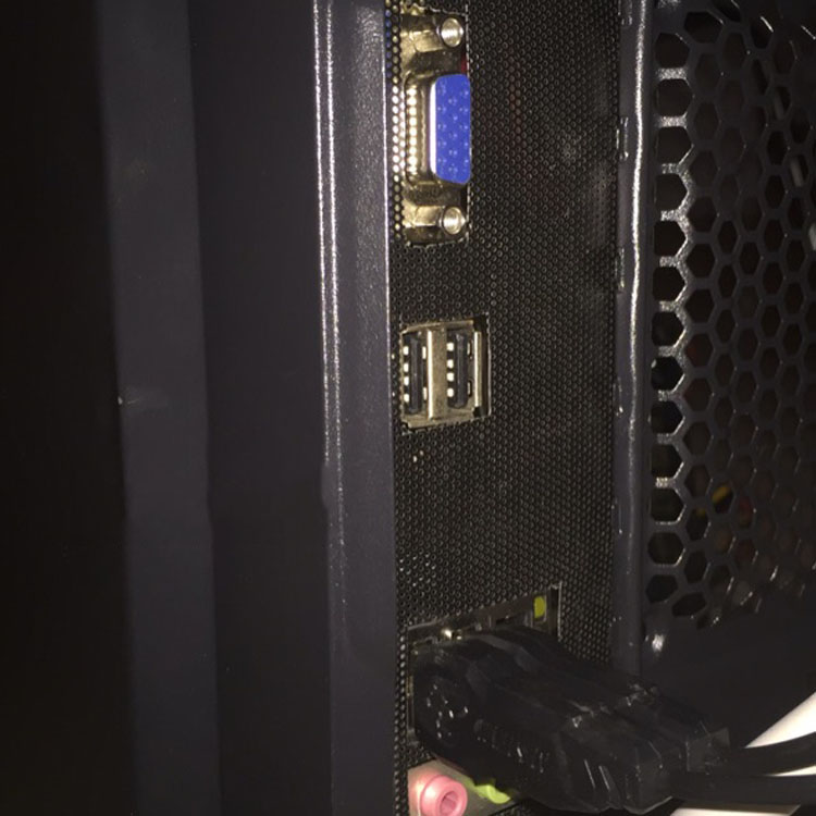 New DIY Motherboard I/O Shield without any opening Blank Backplate PVC