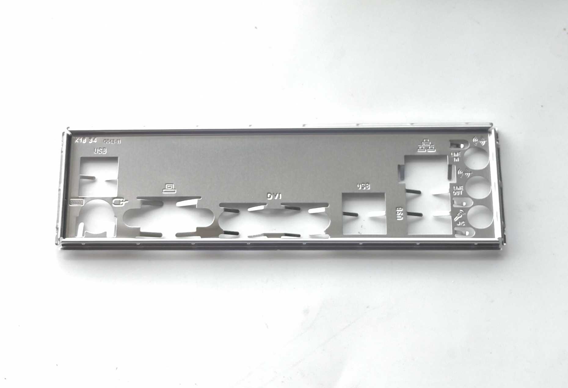 Backplate For Gigabyte 5 B85 D3v A H81m D3v B250 D3a I O Shield Back Plate Ebay