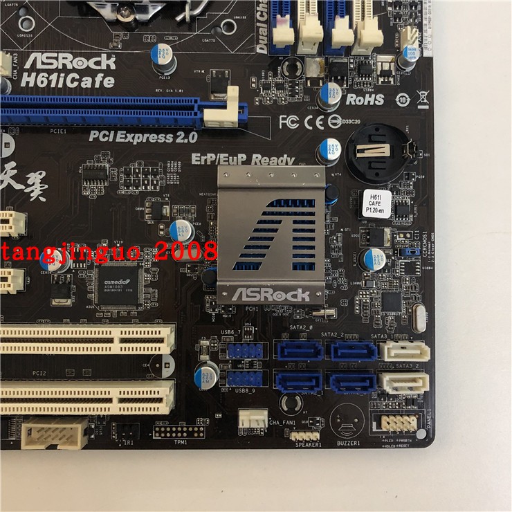 Asrock h61icafe какие процессоры поддерживает