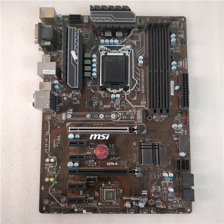 For Msi Z270 A Z270 Lga1151 Large Motherboard Support 6 7 Generation Cpu Ebay