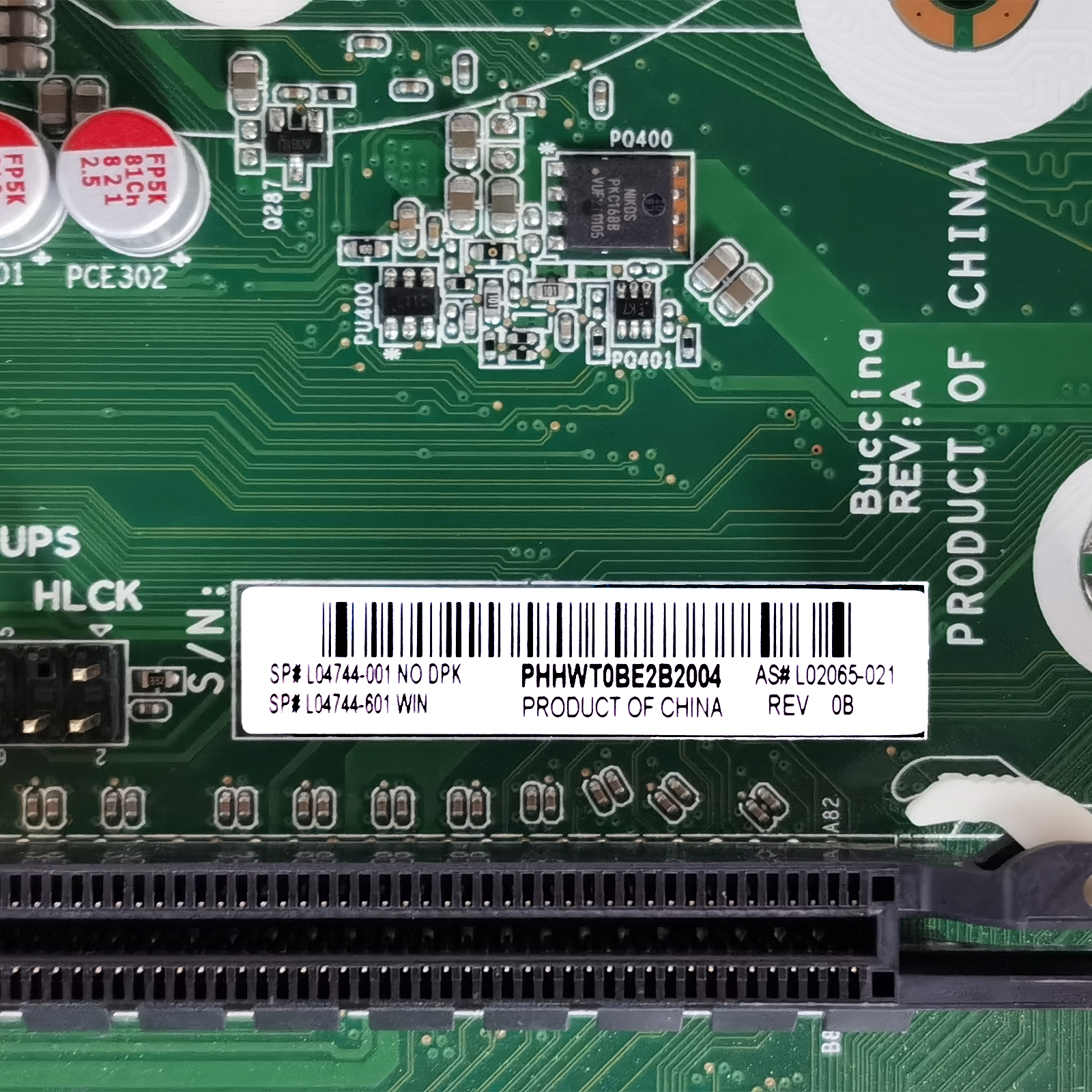 L04744-001/601 Desktop Motherboard Q370 64Gb DDR4 FOR HP