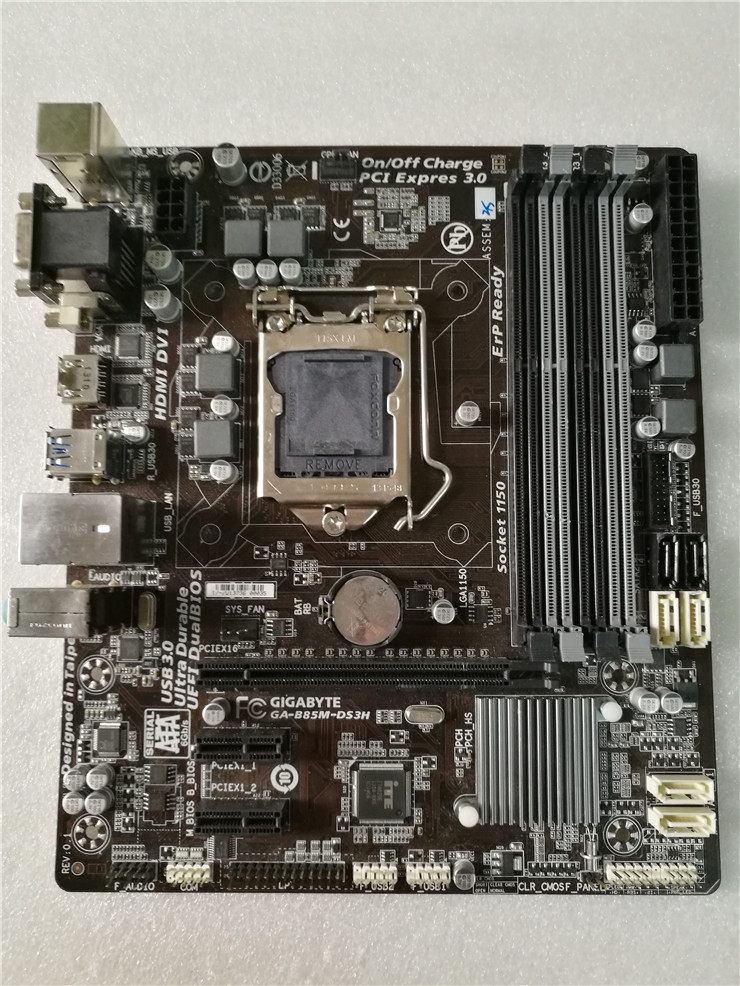 For Gigabyte Ga B85m Ds3h Lga1150 Computer Motherboard I5 Four Generations B85 Ebay