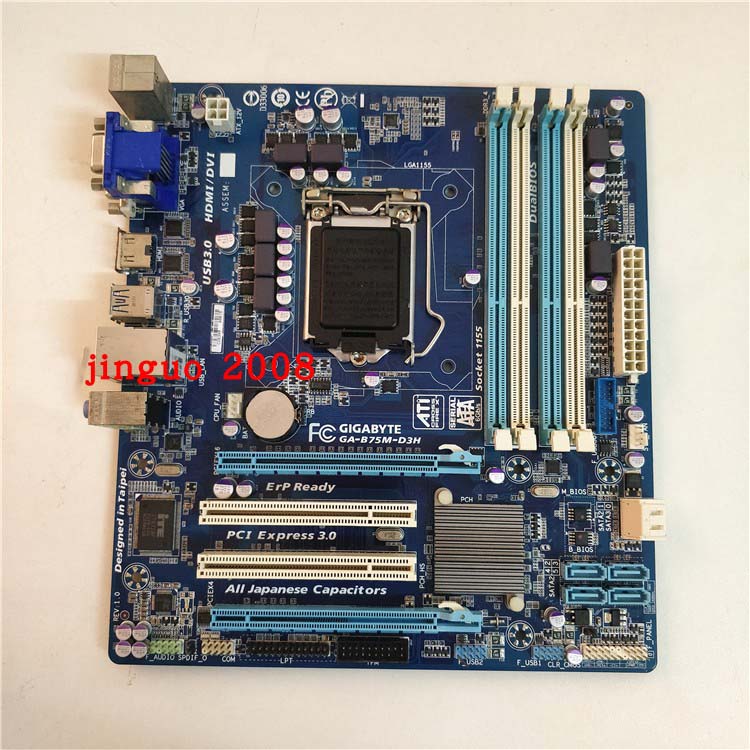 For Gigabyte Ga 5m D3h Motherboard 1155 Socket Ddr3 M Atx 5 Hdmi Dvi Usb3 0 Ebay