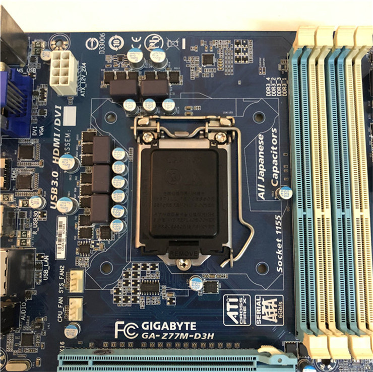 Gigabyte ga z77m d3h не запускается биос