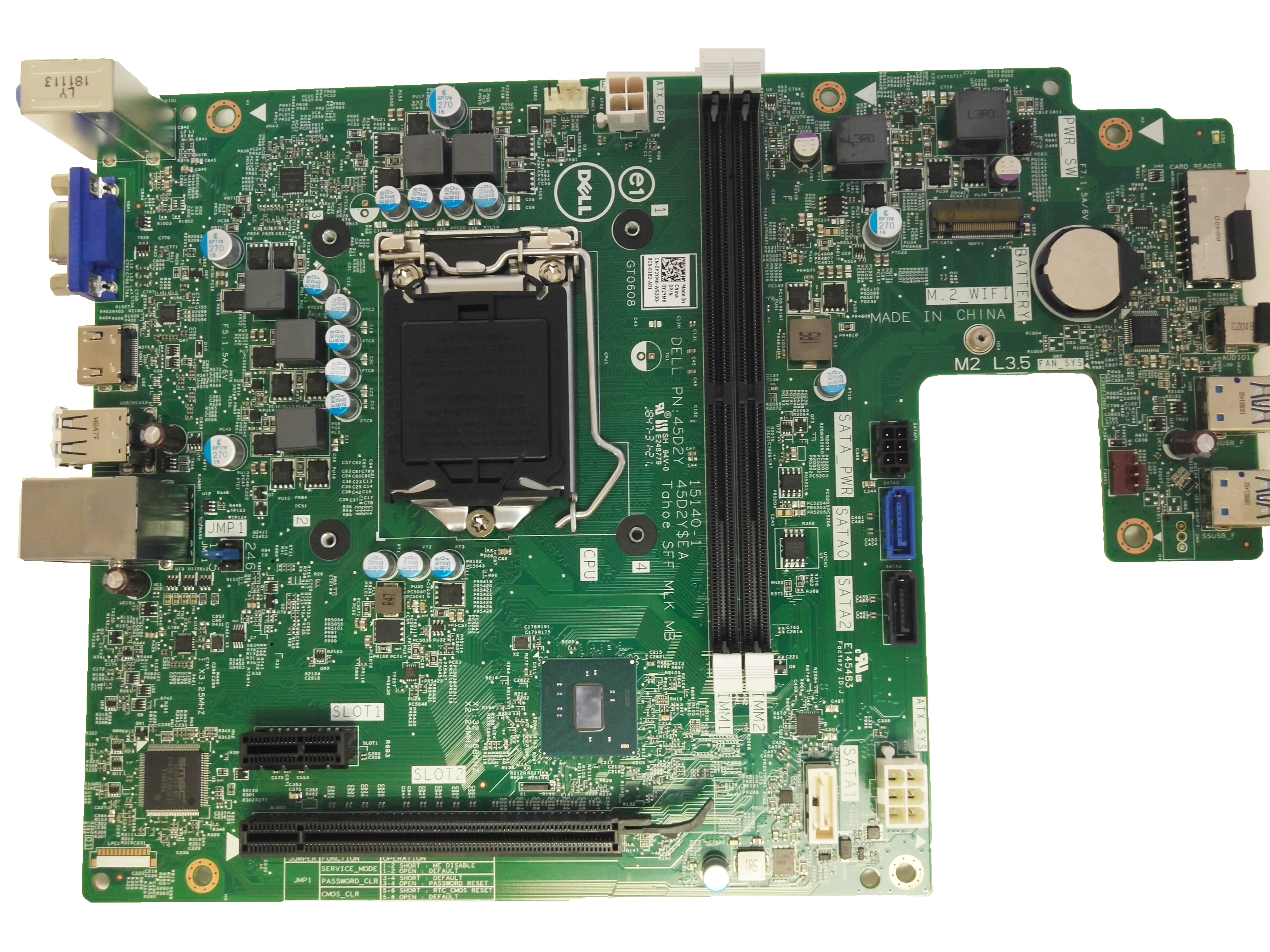 FOR DELL 3267 3268 Desktop Motherboard Test OK 0Y2YM6 Y2YM6