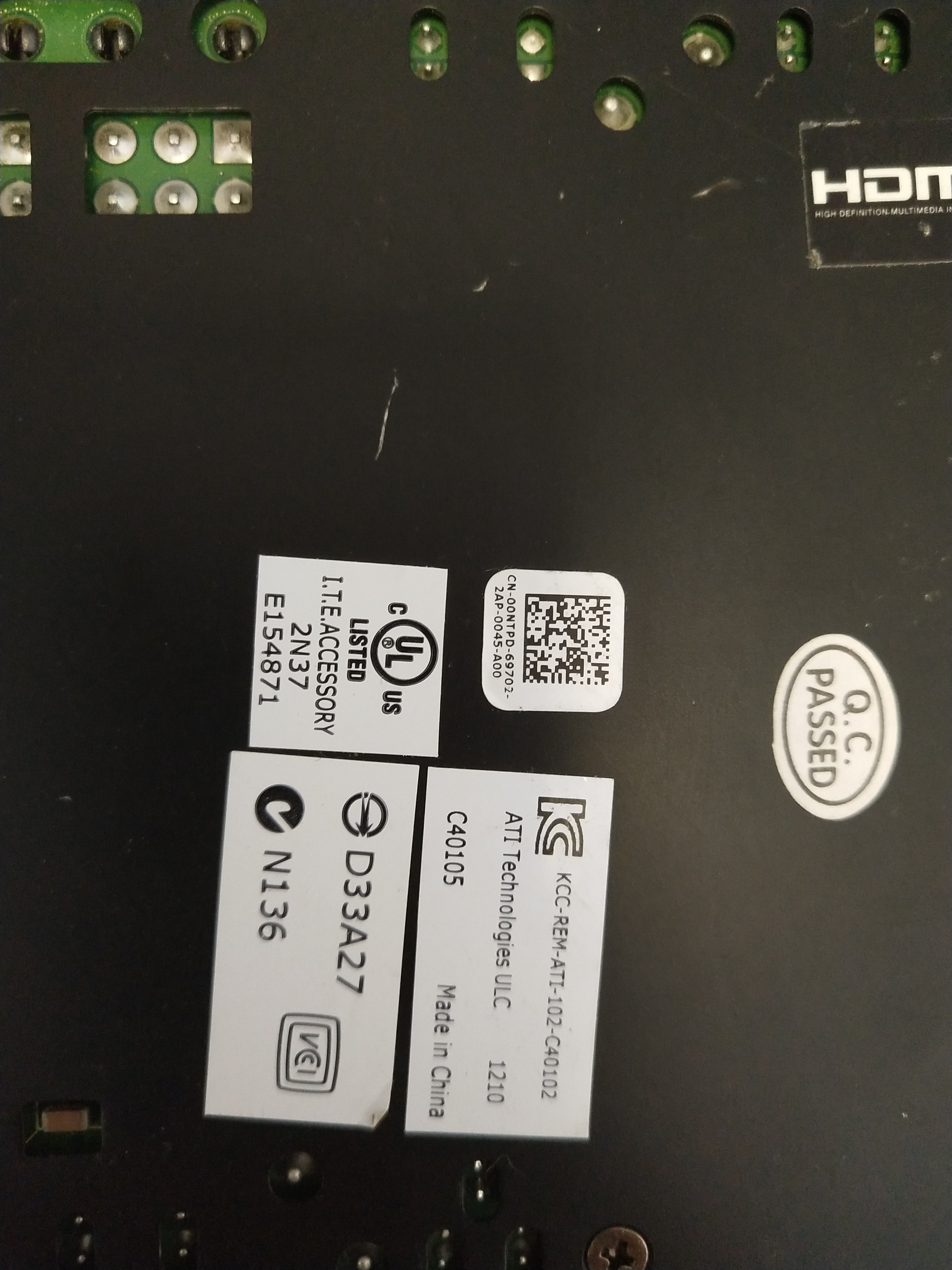 Video Graphic Card For Dell Amd Radeon Hd 7870 Pcie 3 0 X16 2 Gb Gddr5 00ntpd Ebay