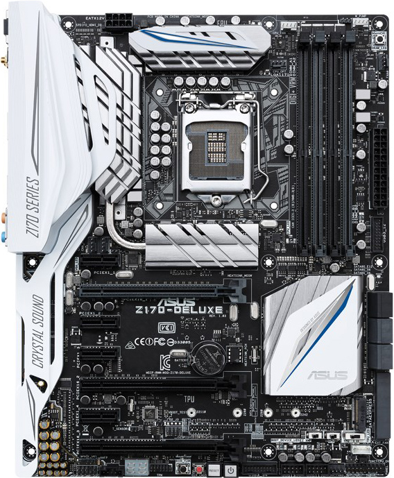 FOR ASUS Z170-Deluxe DDR4/32G/LGA1151/CrossFire & SLI Motherboard