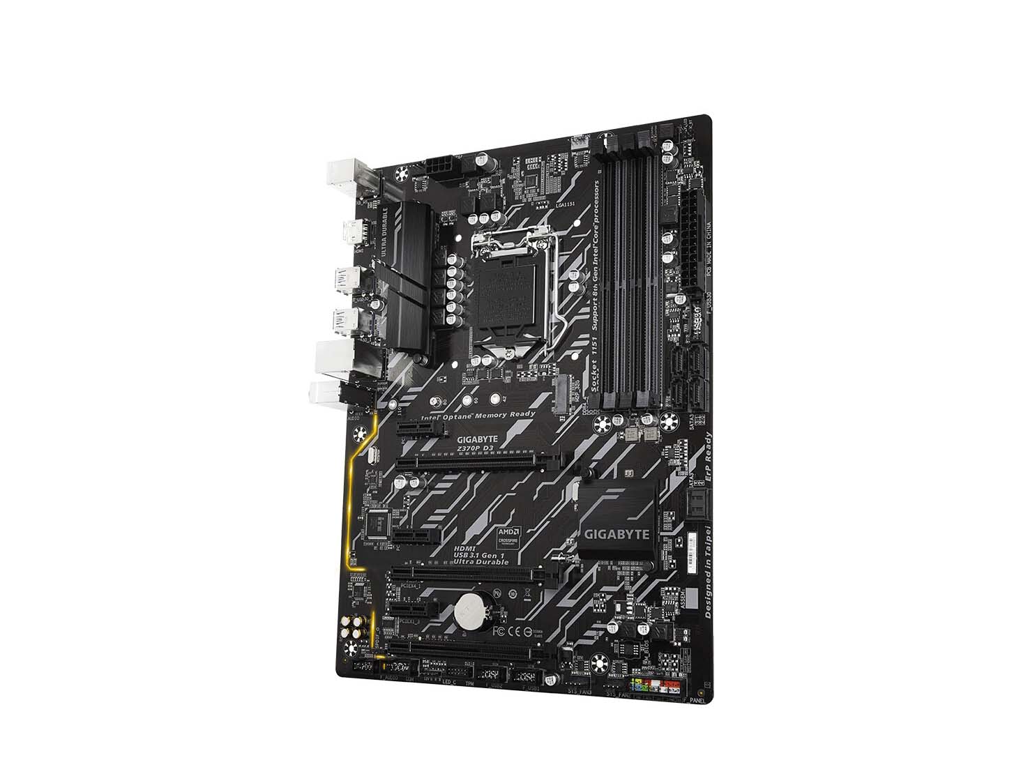 FOR Gigabyte Z370P D3 DDR4 64GB Motherboard Tested 100% Supports