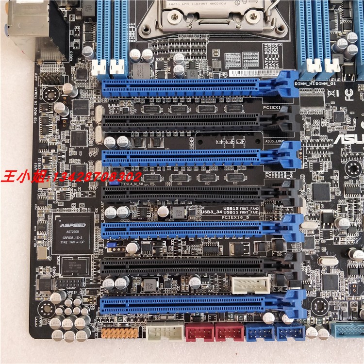 For ASUS Z9PE-D8 WS Mainboard Dual-Channel Workstation Motherboard