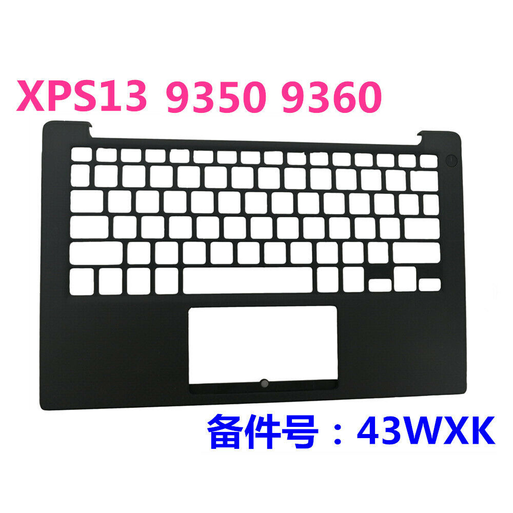FOR DELL XPS 13 9350 9360 Palmrest Shell Cover 043WXK 43WXK 0PHF36
