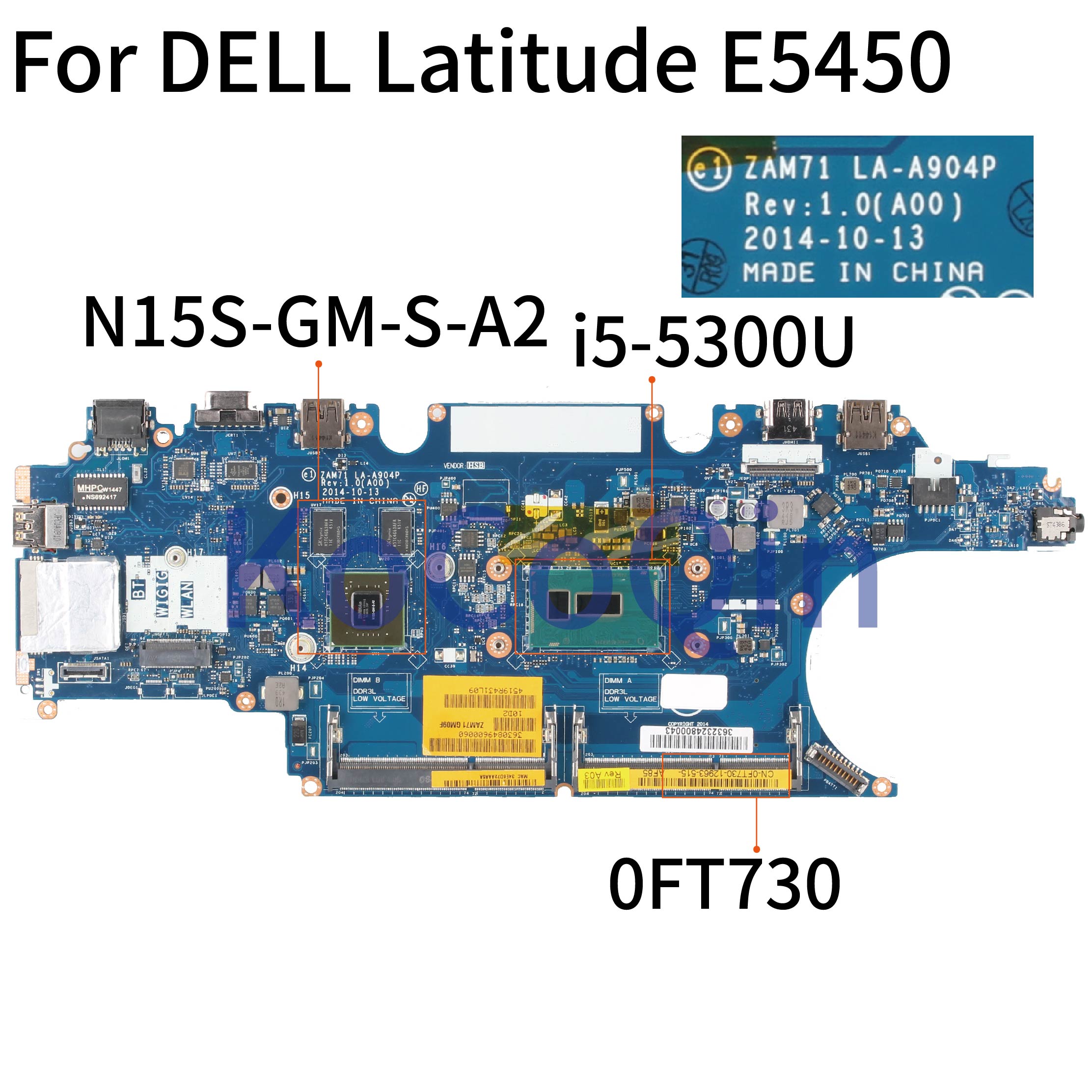 Dell latitude e5450 motherboard outlet