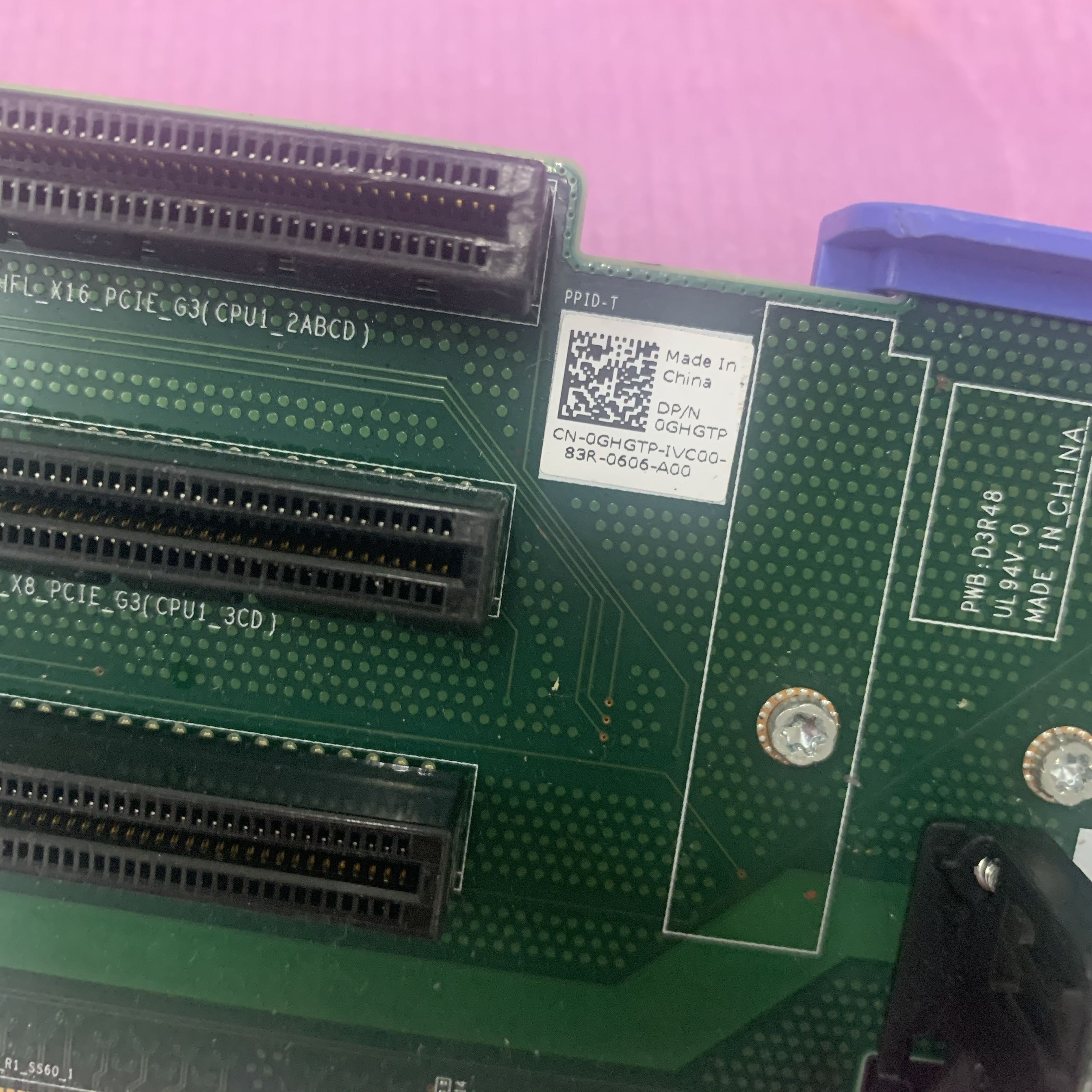 Power Supply Card Expansion Card For DELL R740R 740XD GPU GHGTP 0GHGTP