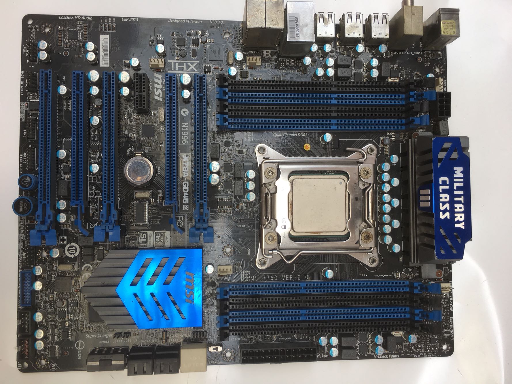 MSI X79A-GD45 マザーボード Specification X79A-GD45 | MSI USA