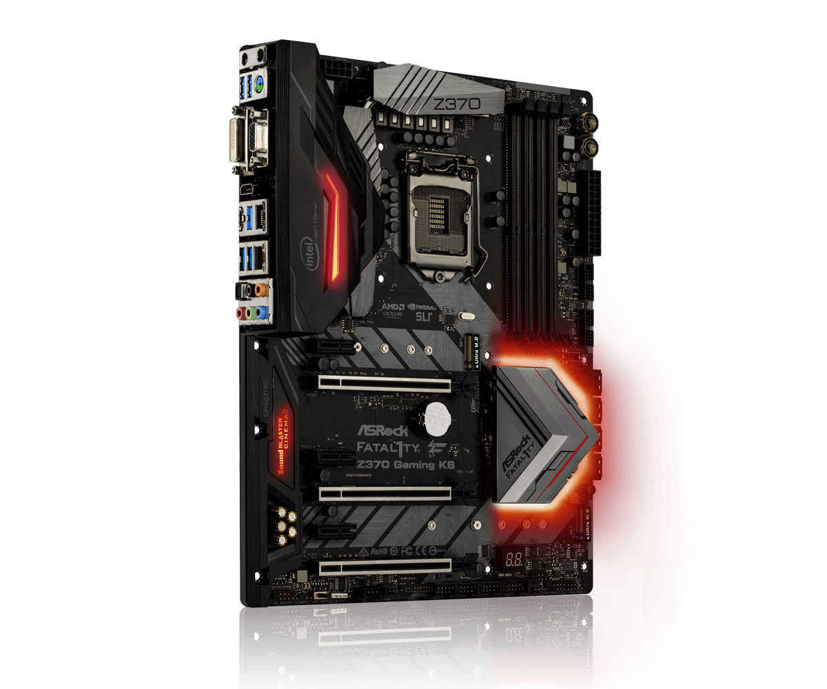 PMSCod3r 新品未開封ASRock Fatal1ty Z370 K6 FOR Asrock Fatal1ty Z370 Gaming K6 Motherboard Gaming
