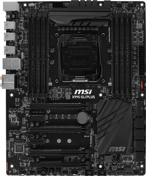 FOR MSI X99A SLI PLUS X99 Motherboard Supports 2011-V3CPU DDR4 100