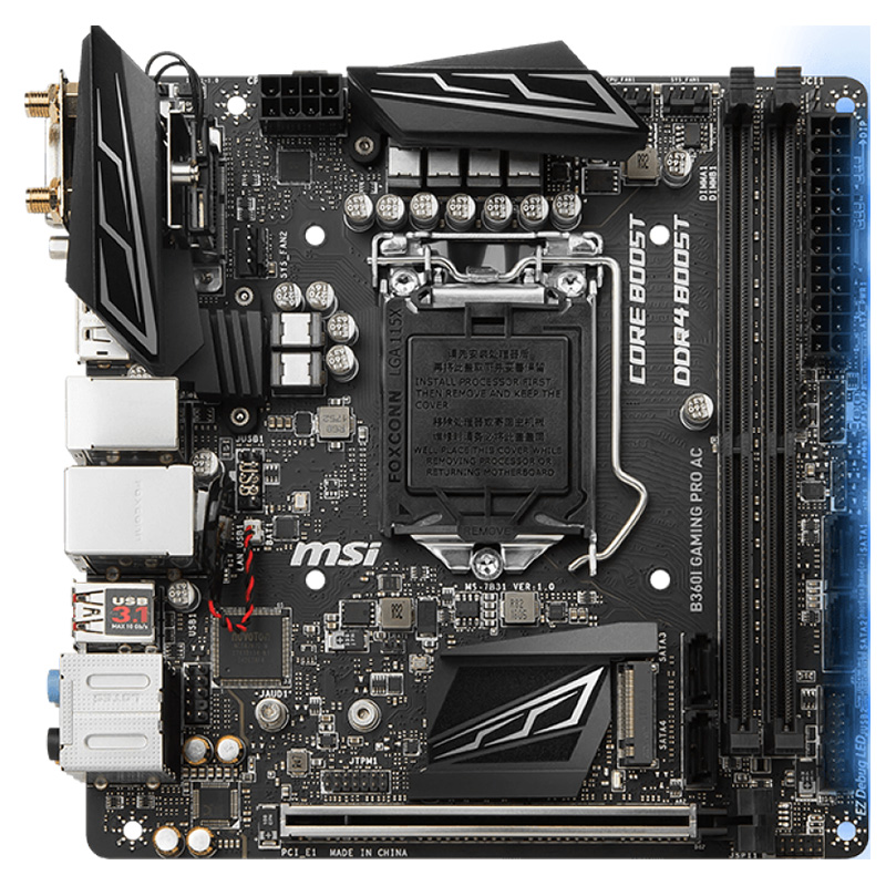 MSI B360I GAMING PRO AC i5 8500 セット MSI B360I GAMING PRO AC i5 8500 セットΩ