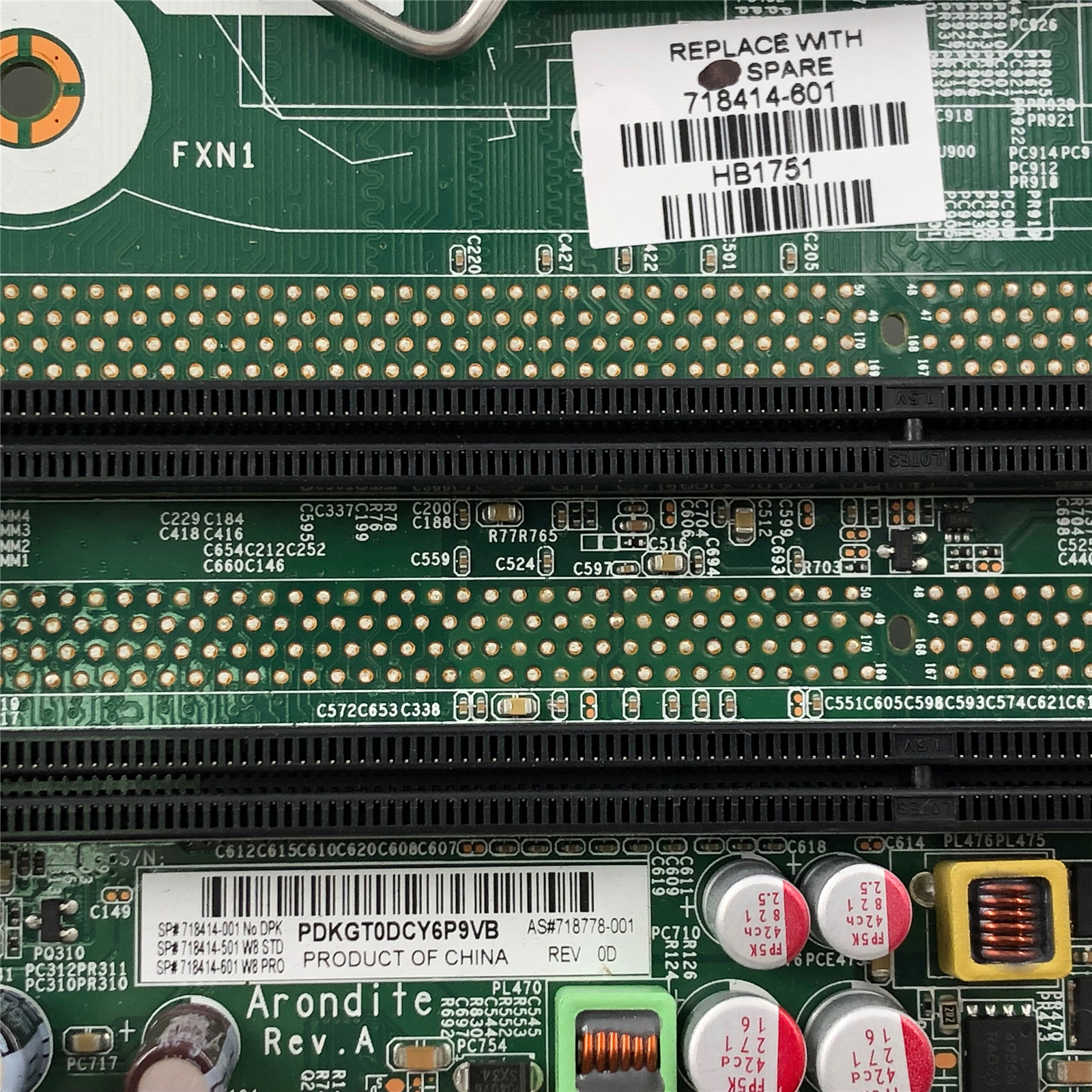 FOR HP ProDesk 400 G1 SFF Motherboard 718414-001 718778-001 H81
