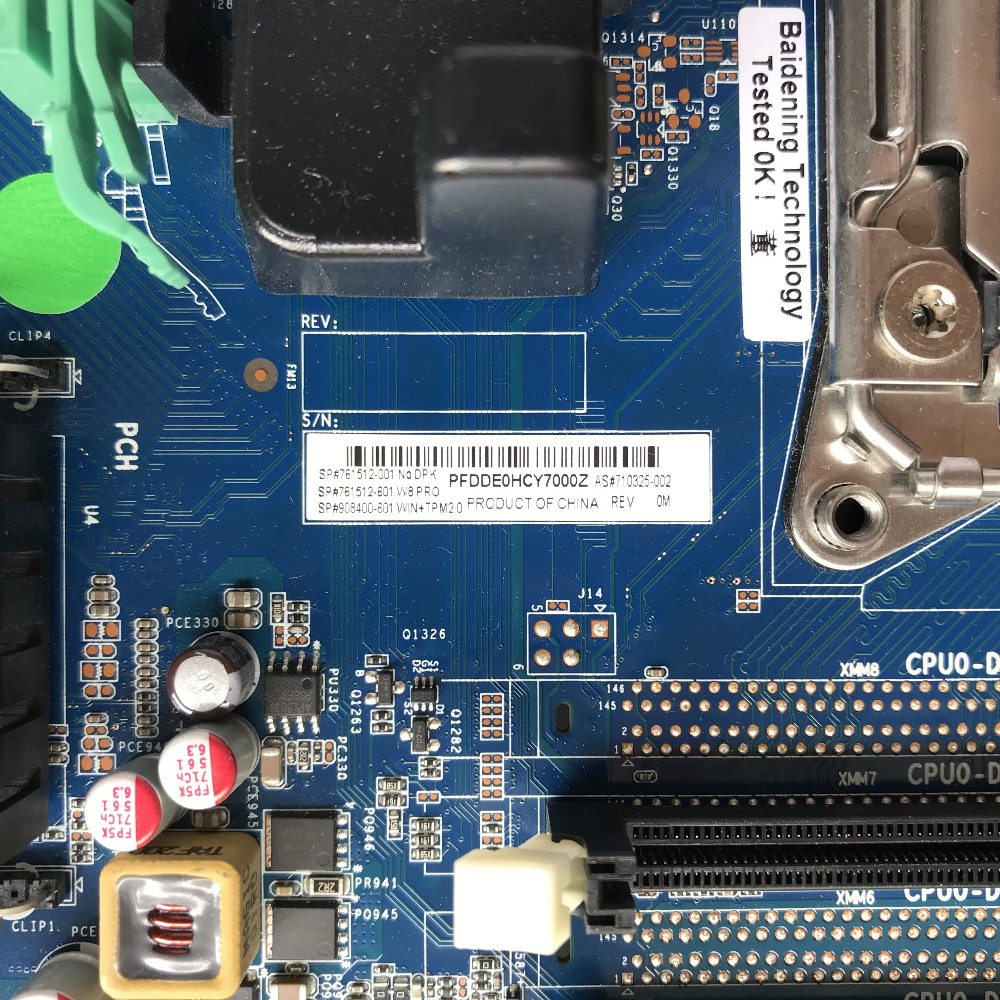 HP Z440 Workstation LGA 2011-3 X99 Motherboard 761514-001