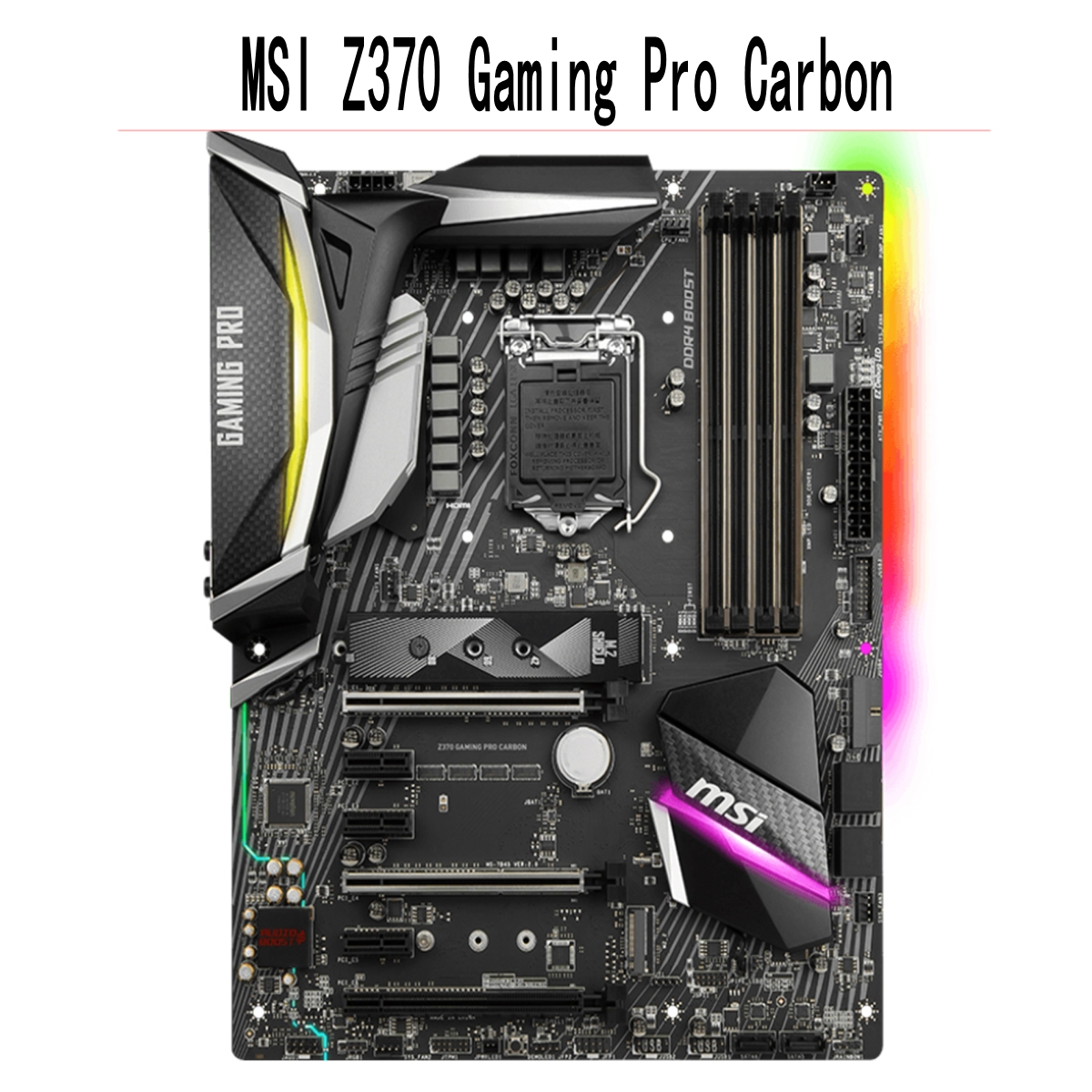Motherboard FOR MSI Z370 Gaming Pro Carbon Motherboard DDR4
