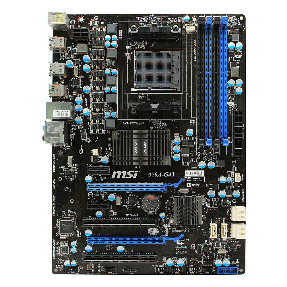 Настройка msi 970a g43