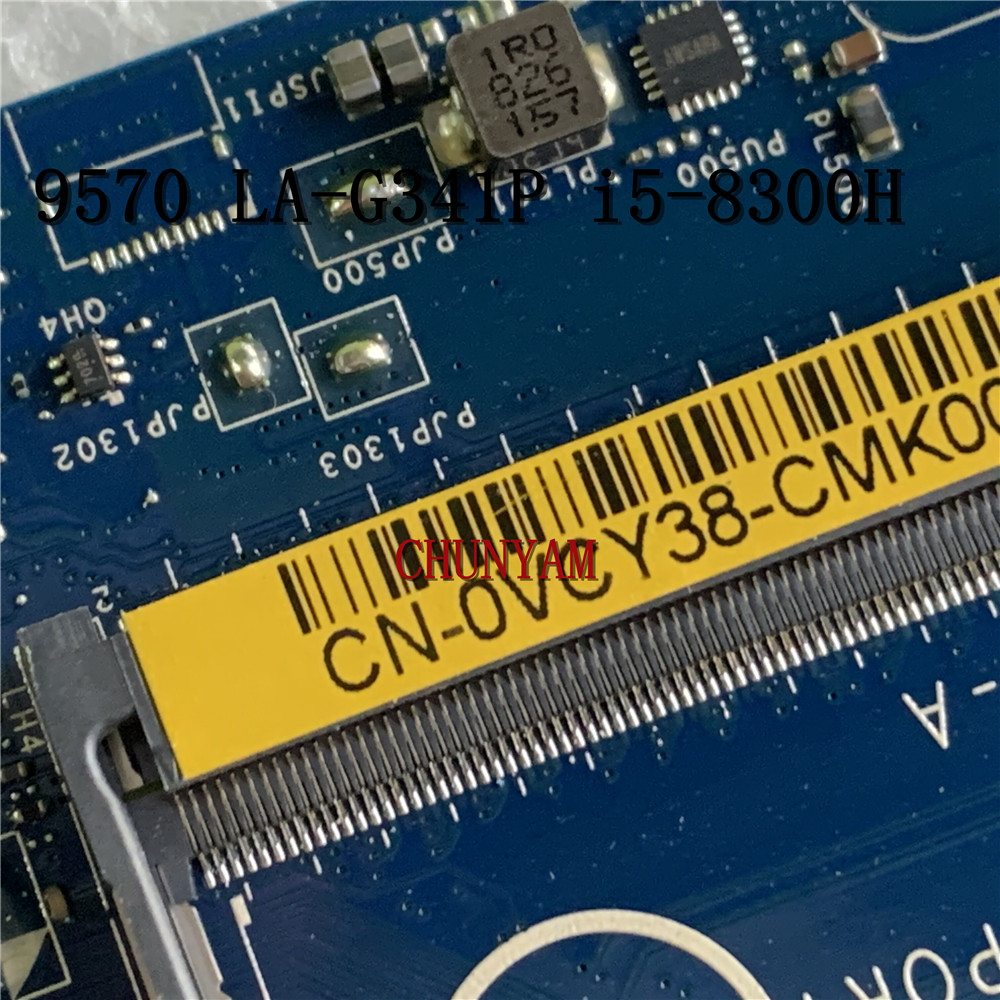 For DELL XPS 9570 Motherboard DDP00 DDB00 LA-G341P I5-8300H